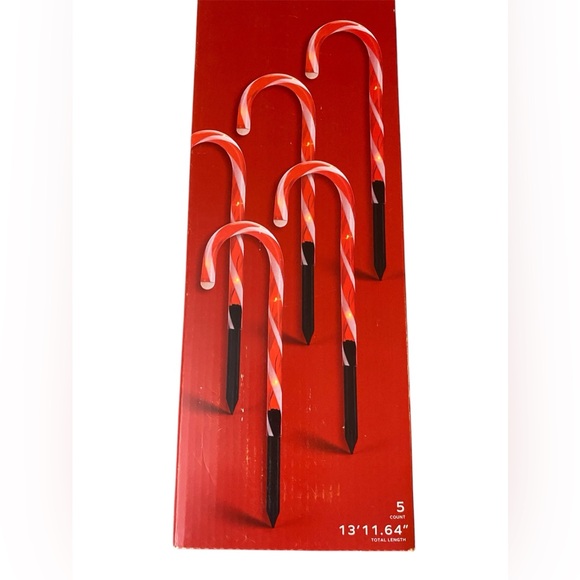 Pathway Candy Cane Lights, Time & Place - Picture 7 of 9